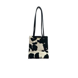 GUC Nine West Cow Print Bag 90s Vintage